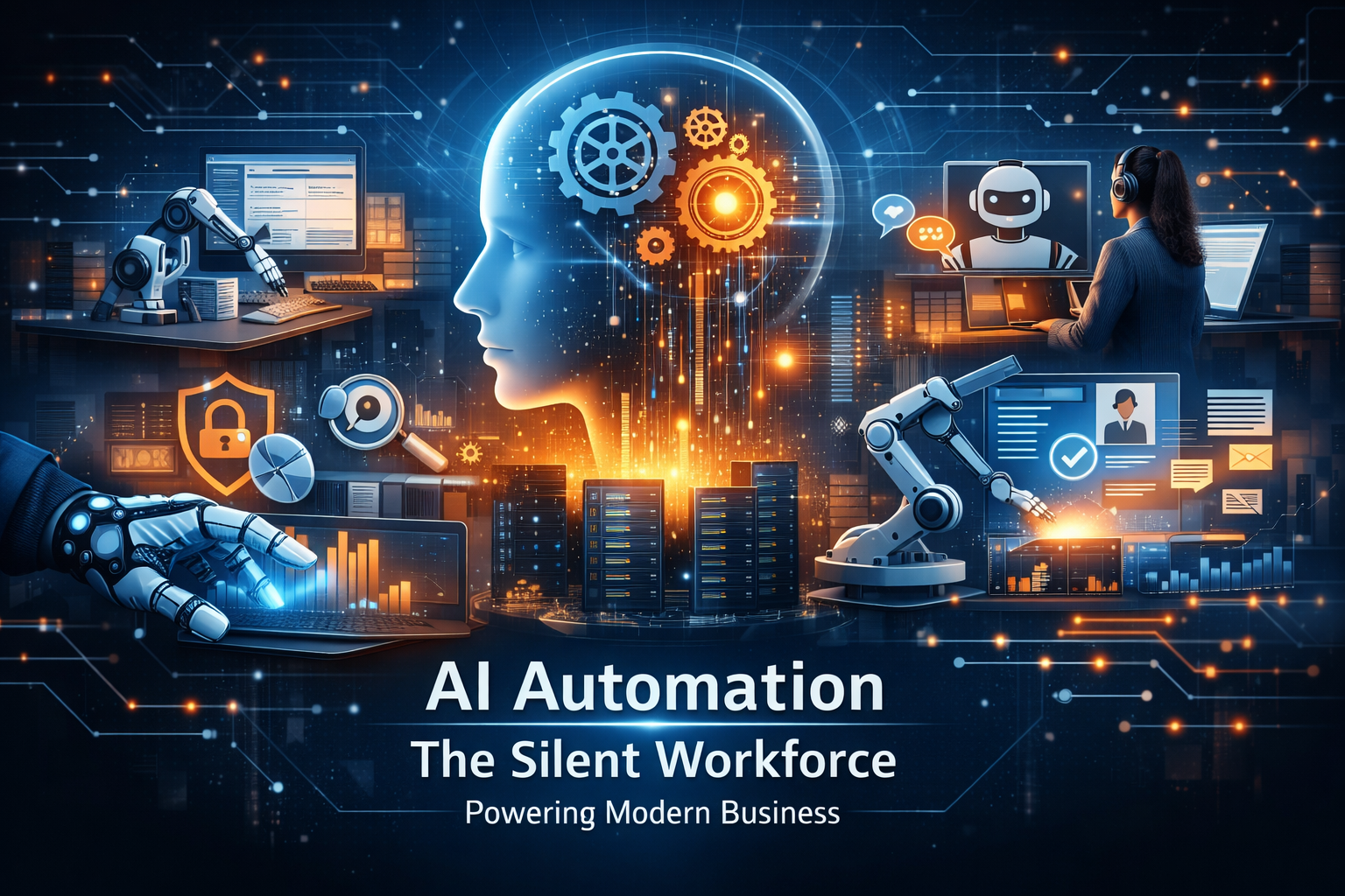 AI Automation - The Silent Workforce Powering Modern Businesses
