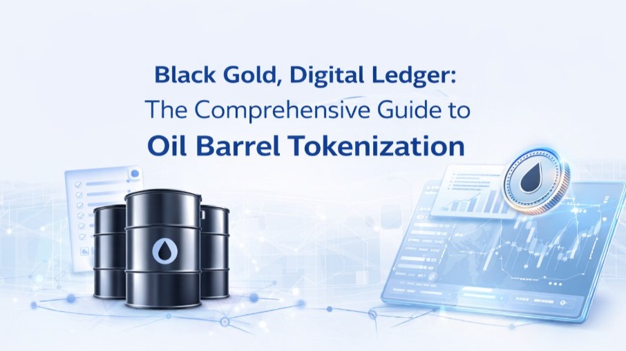 Oil Barrel Tokenization Concept